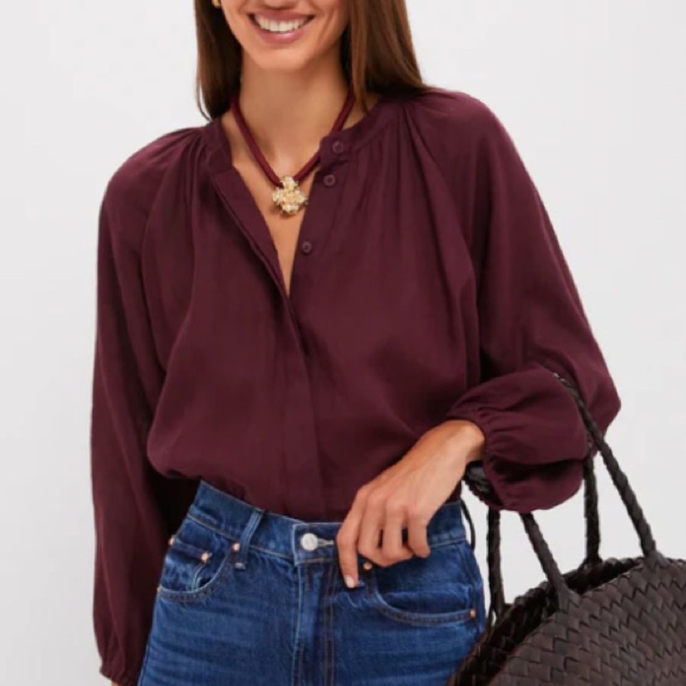 NWT Winetasting Sawyer Blouse